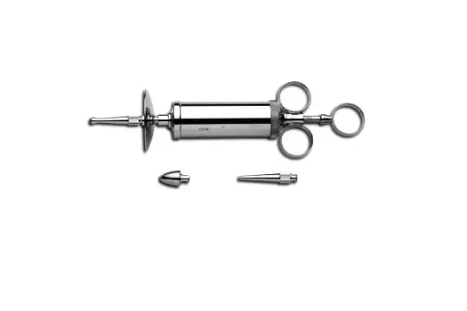 [3724395 (INT)] SYRINGE METAL EAR 100CC