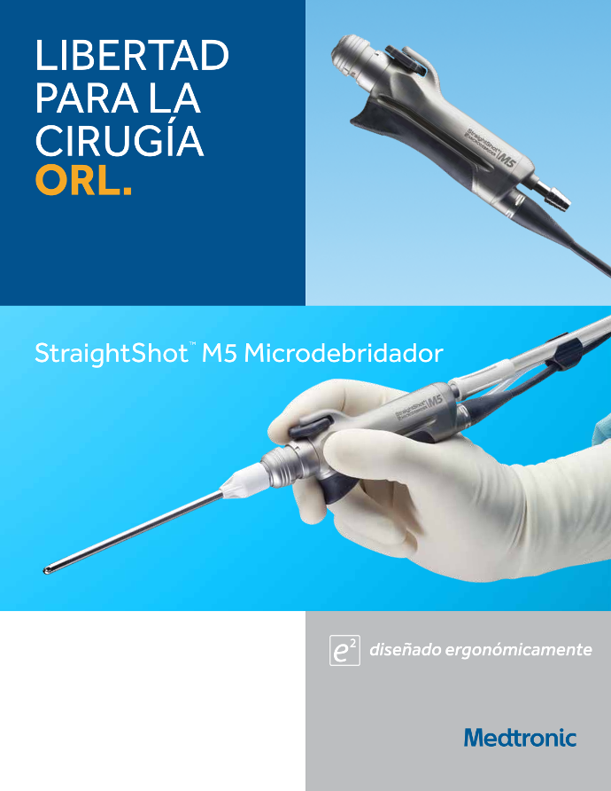 Catálogo Straightshot M5 Microdebridador Medtronic
