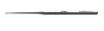 CURETTE BUCK EAR, 6-1/2, 2.5MM, ANG, SHARP, SZ2