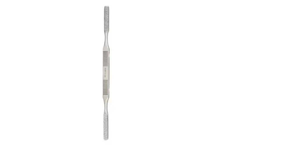FOMON RASP 8, D/E, CONVEX/FLAT, FINE, BACKWARD CUT