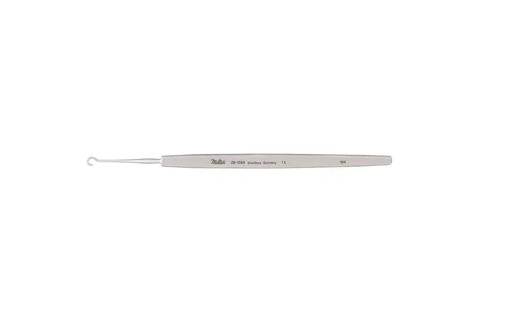 [26-1084 (INT)] FRAZIER DURA HOOK, 4-7/8, SHARP, 3.5MM DEEP