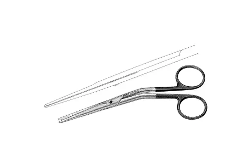 [102-238 (INT)] COTTLE DORSAL SCISSORS, 6, SUPERCUT, ANG ON FLAT