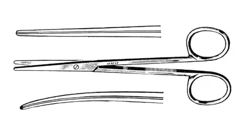 [103-251 (INT)] METZENBAUM-LAHEY SCISSOR,5-3/4,CARB-EDGE,CVD