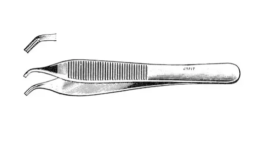 [130-260 (INT)] BROWN-ADSON TISSUE FORCEPS, 4-7/8, 9X9 TEETH