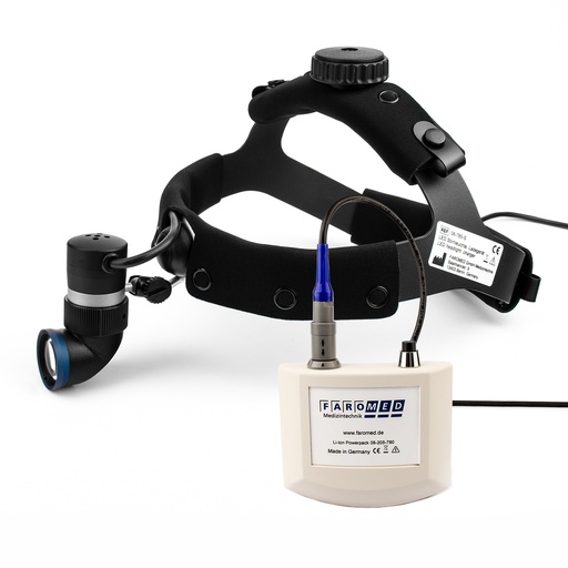 [08-785-S (FAR)] LUZ FRONTAL CON BATERÍA EN EL CINTURÓN