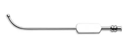 [3714494 (INT)] VON EICKEN SINUS CANNULA SUCTION,2.5MM,CURVED LONG